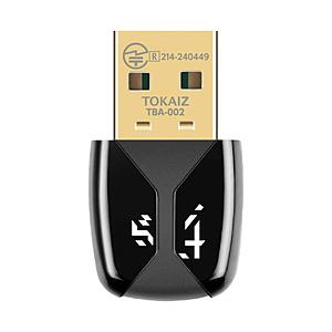 TOKAIZ ブルートゥース アダプター [USB-A /Bluetooth 5.4] (Windows11対応)  TBA-002 | 