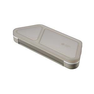 CBジャパン 薄型弁当箱 抗菌フードマン おにぎり  グレー | 