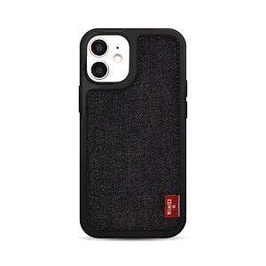 エムディーシー iPhone 12/12 Pro EDWIN [サイドオーナメントケース/ブラック] | 