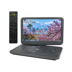 高橋国際商事 ポータブルブルーレイプレーヤー BLUEWIDE  BW-16BD ［15.6V型］ | 