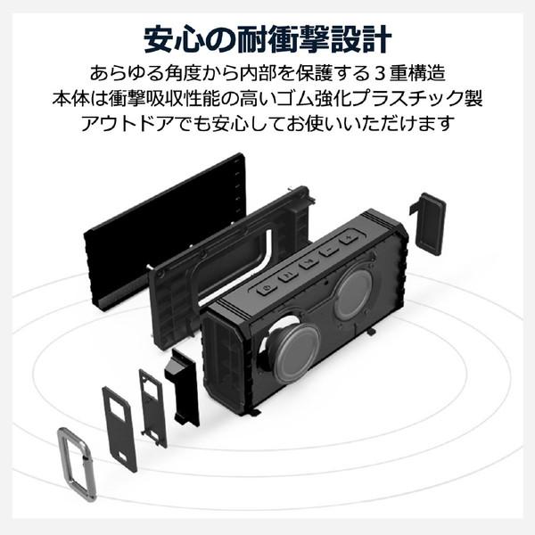 FORTIES ブルートゥーススピーカー 40s ミリタリーカーキ FSBTS209HW2 ［防水 /Bluetooth対応］ |  | 08