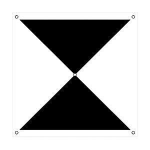 グリーンクロス グリーンクロス　ドローン用対空標識Ｘ型 | 