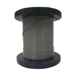 大阪コートロープ O．C．R SUSワイヤロープ0．81／1．00mm 7×7 50m巻コート付 NSB081-100-50M | 