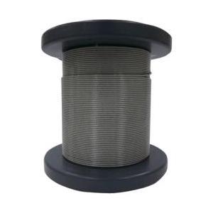 大阪コートロープ O．C．R SUSワイヤロープ1．00／1．20mm 7×7 50m巻コート付 NSB100-120-50M | 