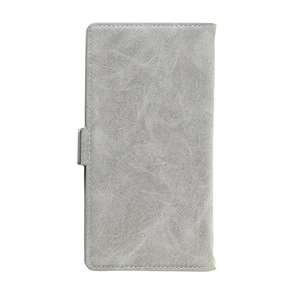 ナチュラルデザイン マルチタイプ手帳型ケース L-size Style Natural Gray   ML-L-VS01 【864】 |  | 02