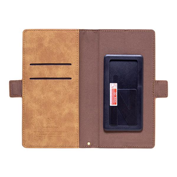 ナチュラルデザイン マルチタイプ手帳型ケース L-size Style Natural Camel   ML-L-VS04 |  | 03