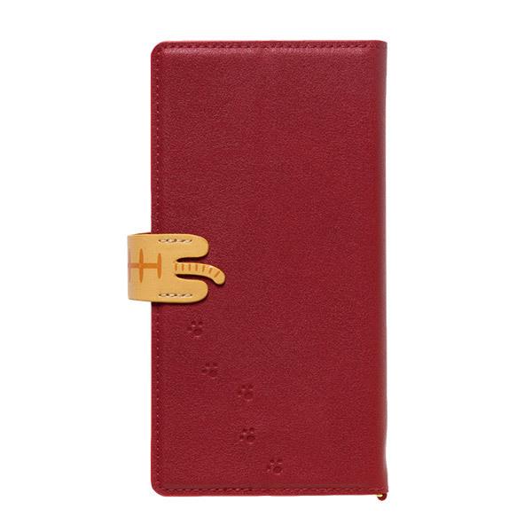 ナチュラルデザイン マルチタイプ手帳型ケース L-size Cocotte Red   ML-L-COT04 【864】 |  | 02