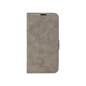 ナチュラルデザイン iPhone2023 6.1inch 2眼/14/13 Style Natural 手帳型ケース Style Natural グレー iP23-61-VS01 | 