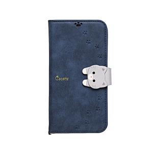 ナチュラルデザイン iPhone2023 6.1inch 2眼/14/13 New Cocotte 手帳型ケース New Cocotte ネイビー iP23-61-COT06 【864】 | 