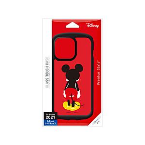 PGA iPhone 13 Pro 対応 6.1inch 3眼 ガラスタフケース Premium Style ミッキーマウス PG-DGT21N01MKY | PGA