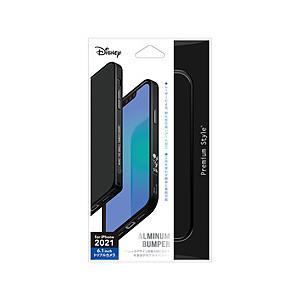 PGA iPhone 13 Pro 対応 6.1inch 3眼 アルミバンパー Premium Style ミッキーマウス/ブラック PG-DBP21N01MKY 【864】 | PGA