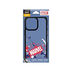 PGA iPhone 14 Pro Max 6.7インチ　MagSafe充電器対応 クリアタフケース　スプラッシュ Premium Style スプラッシュ PG-DPT22S20MVL | PGA