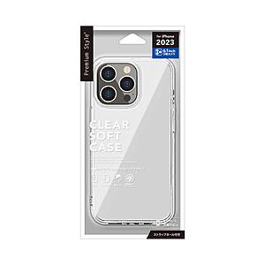 PGA iPhone 15 Pro ソフトケース Premium Style クリア PG-23BTP01CL | PGA