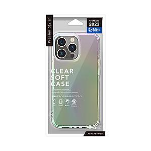 PGA iPhone 15 Pro ソフトケース Premium Style オーロラ PG-23BTP02AR | PGA