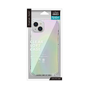 PGA iPhone 15 Plus ソフトケース Premium Style オーロラ PG-23CTP02AR | PGA