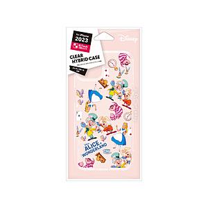 PGA iPhone 15 クリアハイブリッドケース Premium Style アリス PG-D23APT10ALC 【852】 | PGA