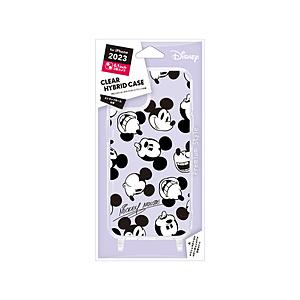 PGA iPhone 15 クリアハイブリッドケース Premium Style ミッキーマウス PG-D23APT15MKY 【864】 | PGA