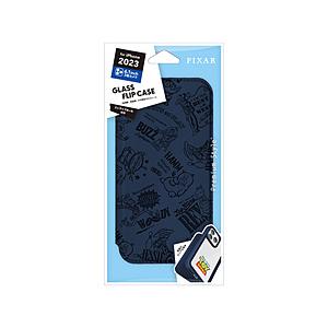 PGA iPhone 15 Pro ガラスフリップケース Premium Style トイ・ストーリー PG-D23BGF05TOY | PGA