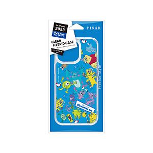 PGA iPhone 15 Pro クリアハイブリッドケース Premium Style モンスターズ・インク PG-D23BPT14MOI 【864】 | PGA
