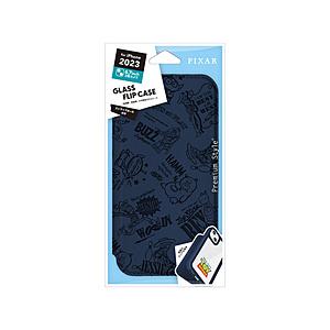 PGA iPhone 15 Plus ガラスフリップケース Premium Style トイ・ストーリー PG-D23CGF02TOY | PGA