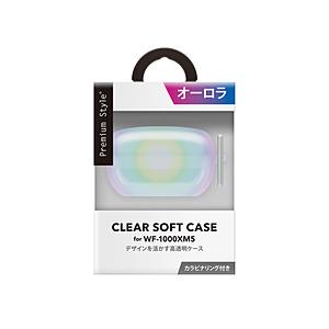 PGA WF-1000XM5用 クリアソフトケース Premium Style オーロラ PG-XM5TP02AR | PGA