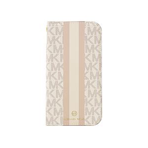 マイケルコース MICHAEL KORS - Folio Case Stripe with Tassel Charm for iPhone 13 Pro Max [ Vanilla ] [振込不可] | 