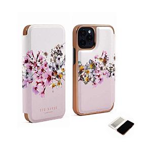 TEDBAKER Ted Baker - Folio Case for iPhone 13 Pro Max [ Jasmine Pink Cream Rose Gold ] 【864】 | 