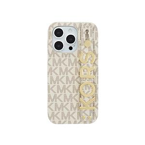 マイケルコース MICHAEL KORS - Slim Wrap Case Stand ＆ Ring for iPhone2022 6.1inch 3眼 [ Vanilla ] 【864】 | 