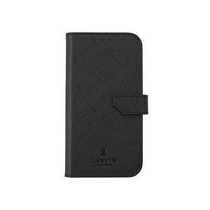 ランバン Folio Case Double Lined MagSafe iPhone 15 LANVIN COLLECTION Black LCDLBLKFLIP2361 | 