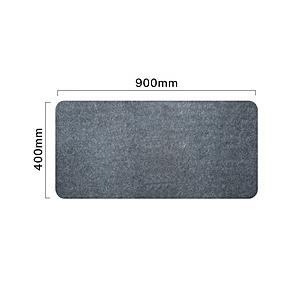 CROSSROAD TC-FDM900-DGY デスクマット [900ｘ400mm] フェルト  ダークグレー 【864】 | 