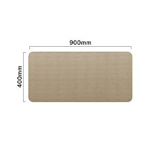 CROSSROAD TC-FDM900-BE デスクマット [900ｘ400mm] フェルト  ベージュ 【864】 | 