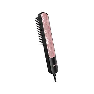 TOKAIZ ヒートブラシ ストレート ヘアアイロン 国内・海外対応 2億プラズマ マイナスイオン 3段階温度調節（130℃/170℃/210℃） | 
