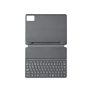NEC(エヌイーシー) LAVIE Tab T11（PC-T1175LAS、PC-T1175LAC、PC-TAB11Q02）用 スタンドカバー付きキーボード  ルナグレー PC-AC-AD059C | 