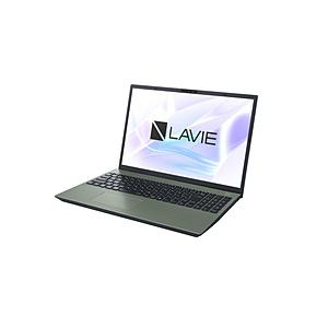 ノートパソコン LAVIE N16(N1675/KAE) オリーブグルーン PC-N1675KAE ［16.0型 /Windows11 Home /AMD Ryzen 7 /メモリ：16GB /SSD：512GB /Office Home and B… | 
