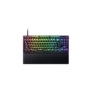 RAZER(レイザー) ゲーミングキーボード(ラピッドトリガー対応)＋リストレスト Huntsman V3 Pro Tenkeyless 8KHz JP ブラック RZ03-05520700-R3J1 ［有線 /USB］ | Razer
