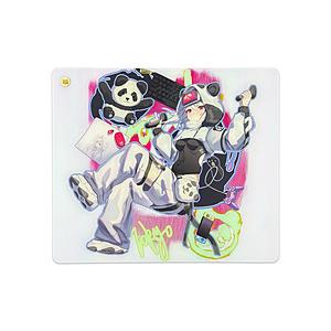 Uncle Panda ゲーミングマウスパッド [490ｘ420ｘ2.5mm] NODE ガラスマウスパッド  UP-NODE [振込不可] | 