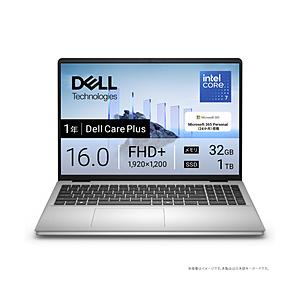 DELL（デル） ノートパソコン Dell 16(DC16251) プラチナシルバー ND86