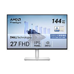 DELL(デル) PCモニター  ホワイト S2725HSM-R ［27型 /フルHD(1920×1080) /ワイド /144Hz］ | DELL