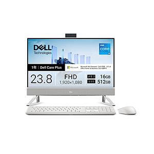 AD47-GHM3WC モニター一体型デスクトップPC Dell 24(EC24250) パールホワイト ［23.8型 /Windows11 Home /intel Core i5 /メモリ：16GB /SSD：512GB /M365 (2… | DELL