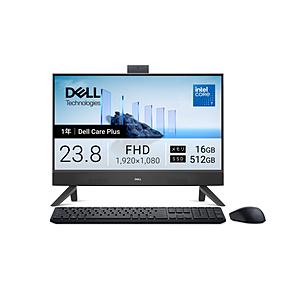 AD67-GHBC モニター一体型デスクトップPC Dell 24(EC24250) ダークシャドウグレー ［23.8型 /Windows11 Home /intel Core 7 /メモリ：16GB /SSD：512GB /2026… | DELL