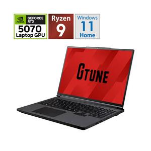 H6A9G70BC2289H ゲーミングノートパソコン G TUNE(RTX 5070) ブラック ［16.0型 /Windows11 Home /AMD Ryzen 9 /メモリ：32GB /SSD：2TB /日本語版キーボード］ | マウスコンピューター
