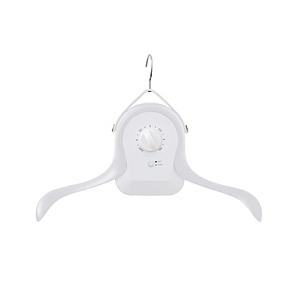 サンコー シワを伸ばすハンガー型乾燥機「アイロンいら〜ず」ホワイト　HRNCLSSWH | THANKO