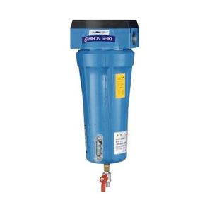 日本精器 高性能エアフィルタ15A1ミクロン(ドレンコック付) NITN215ADLDV | 