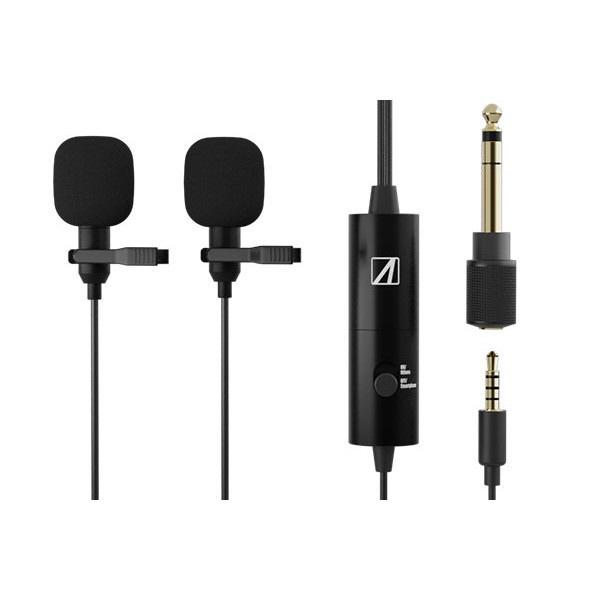 AREA ピンマイクｘ2  ブラック SD-PiZWEI-B ［φ3.5mmミニプラグ］ | 