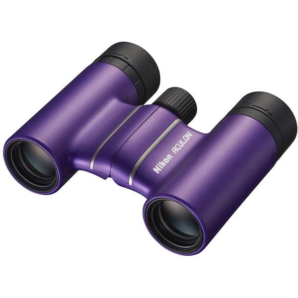 Nikon(ニコン) 双眼鏡「ACULON T02(アキュロン T02)」8×21  パープル  ［8倍］ | ニコン | 01