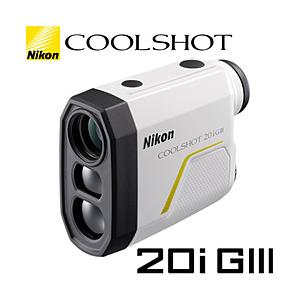 Nikon(ニコン) ゴルフ用レーザー距離計 クールショット COOLSHOT 20i GIII 20i GIII LCS20IG3 | ニコン
