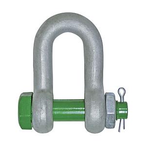 大洋製器工業 グリーンピンスタンダードシャックル　ストレート・ボルトナット　2t　GPSB2T | 