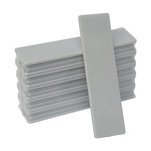 日本統計機 マグネット式片面名札22X82　灰　（1Pk（袋）＝10枚入）　S25-1GL | 