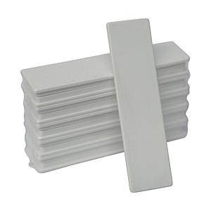 日本統計機 マグネット式片面名札22X82　白　（1Pk（袋）＝10枚入）　S25-1W | 