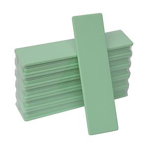 日本統計機 マグネット式片面名札22X82　10個入り緑　S25-1GN | 